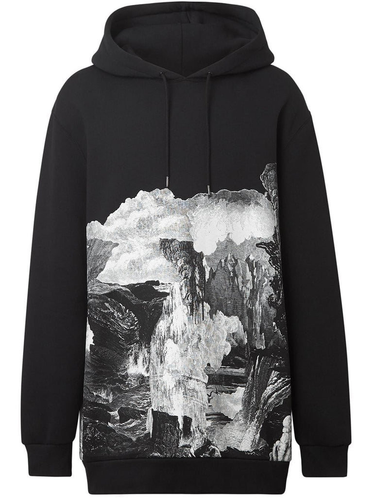 dreamscape print hoodie