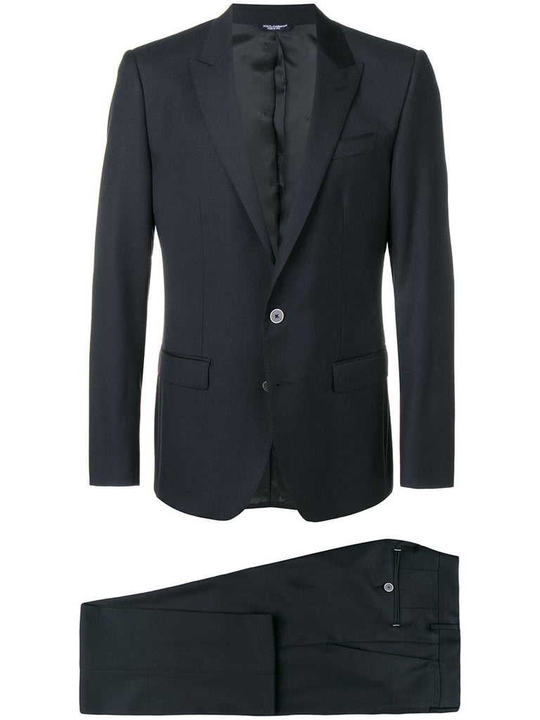 slim fit two piece suit