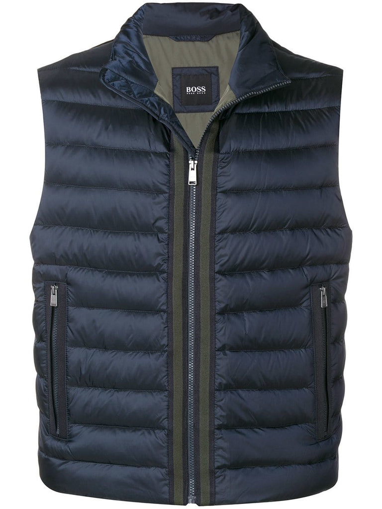 padded gilet jacket