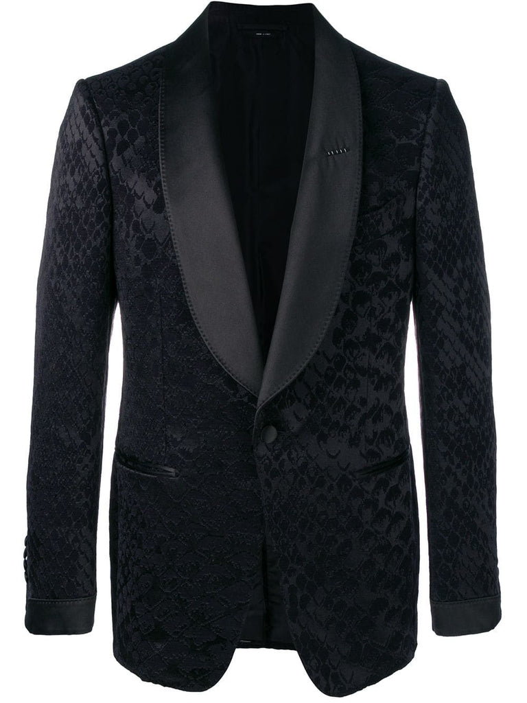 scale effect suit jacket