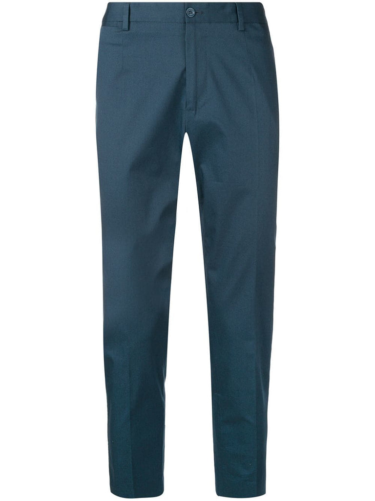 contrast side panels chinos