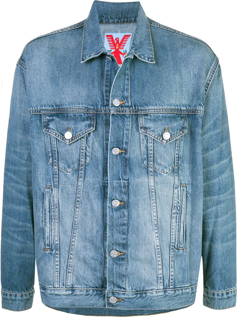 slightly stonewashed denim jacket