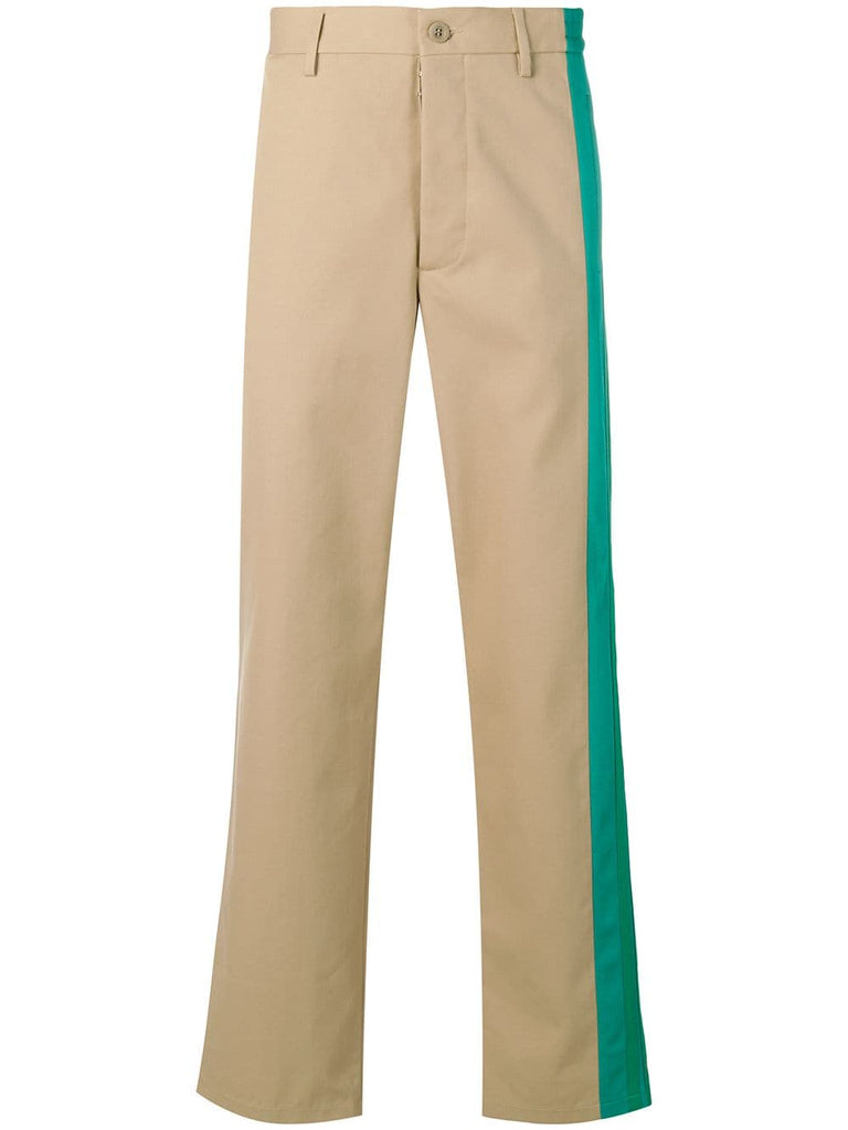 trousers with contrasting panels