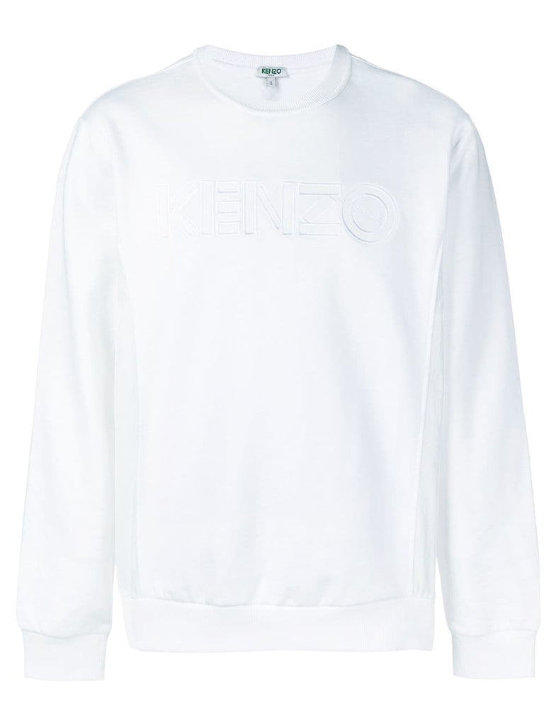 logo appliqué sweatshirt