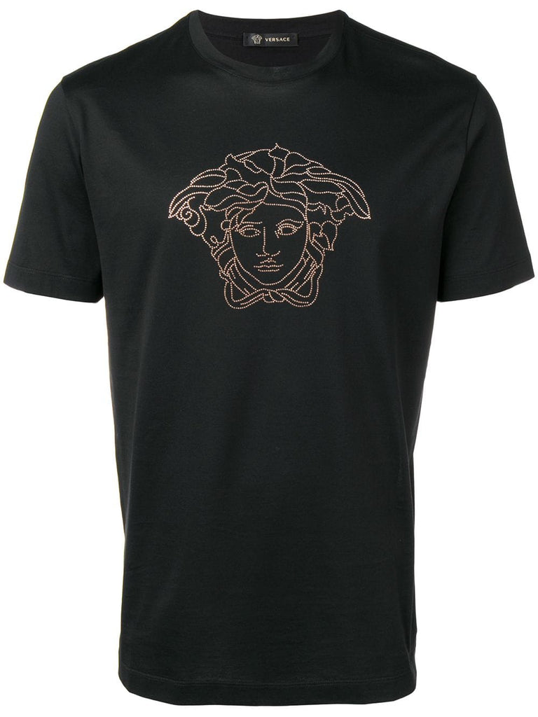 Medusa crystal-embellished T-shirt