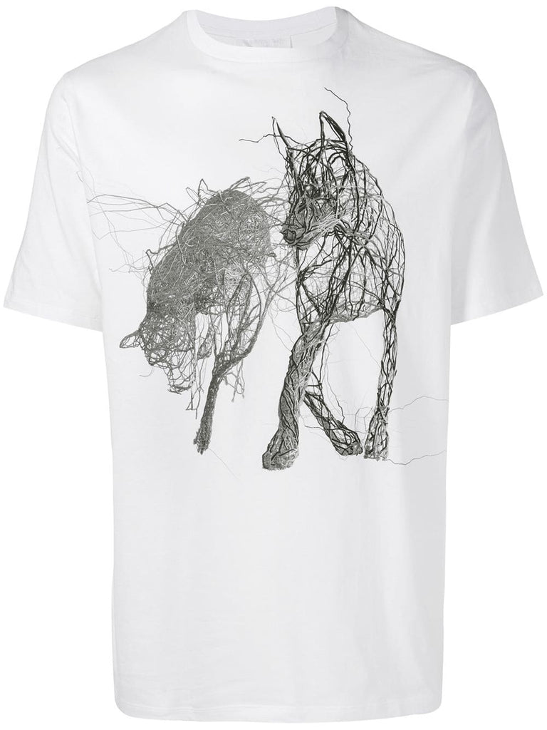 painted wolves T-shirt