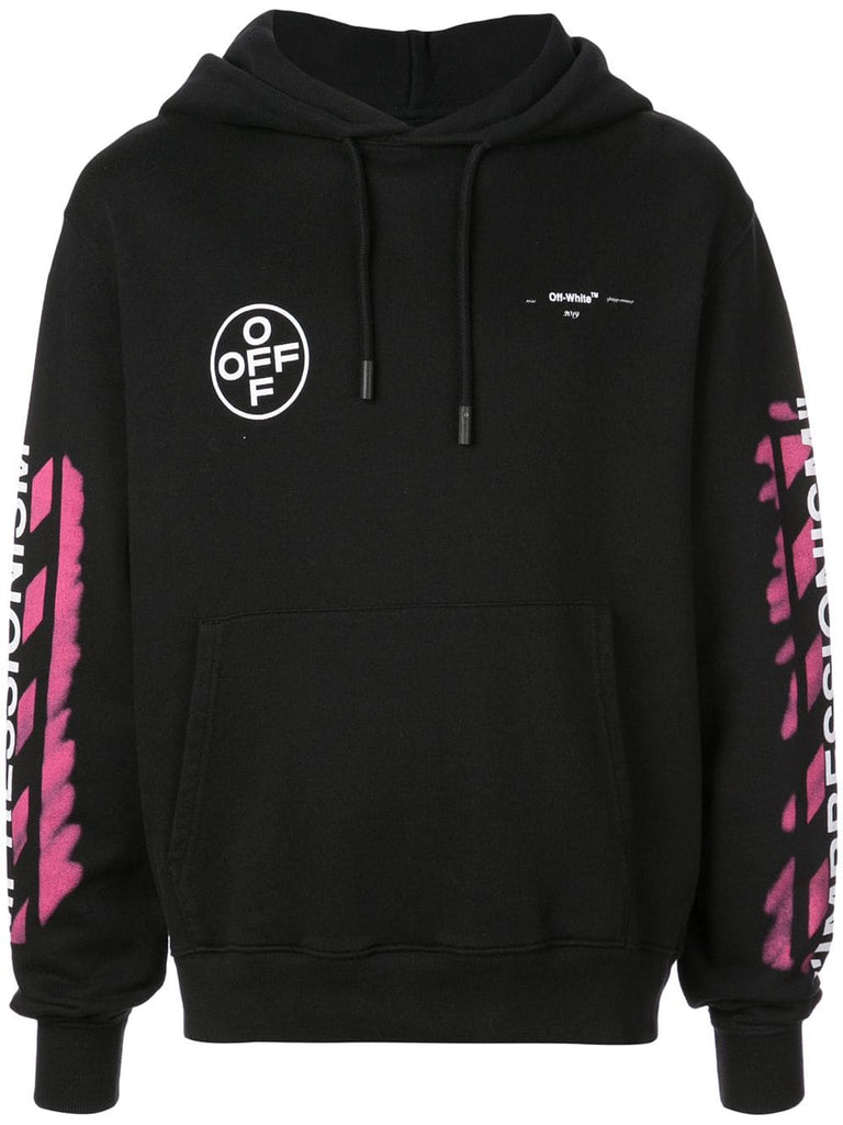 logo-print hoodie