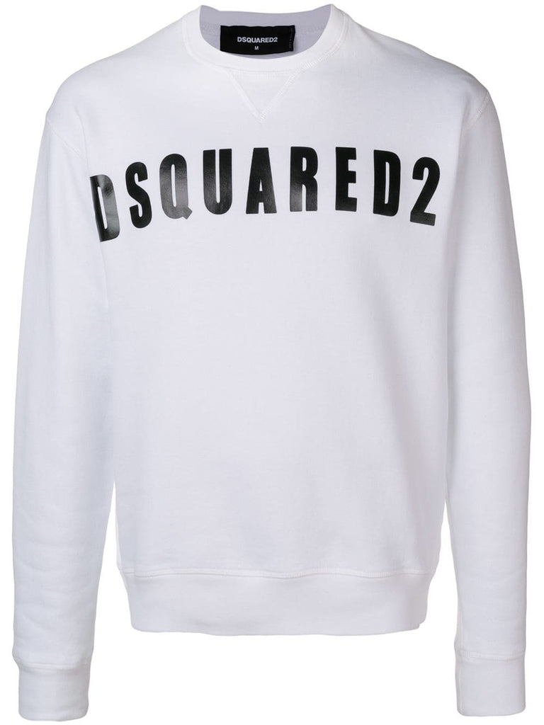 logo print sweatshirt