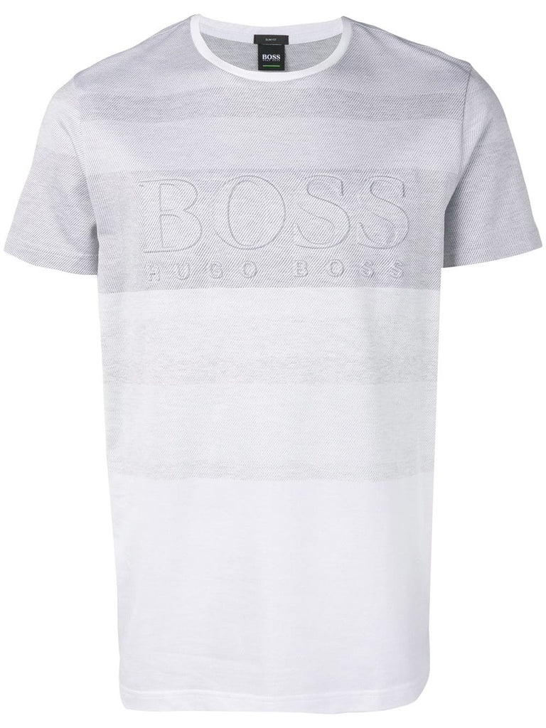 embossed logo T-shirt