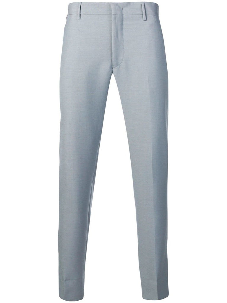 straight-leg trousers