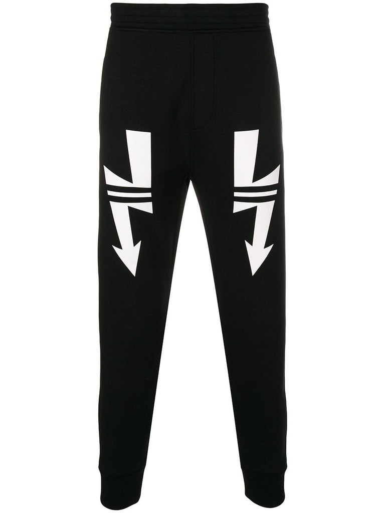 lightning bolt track pants