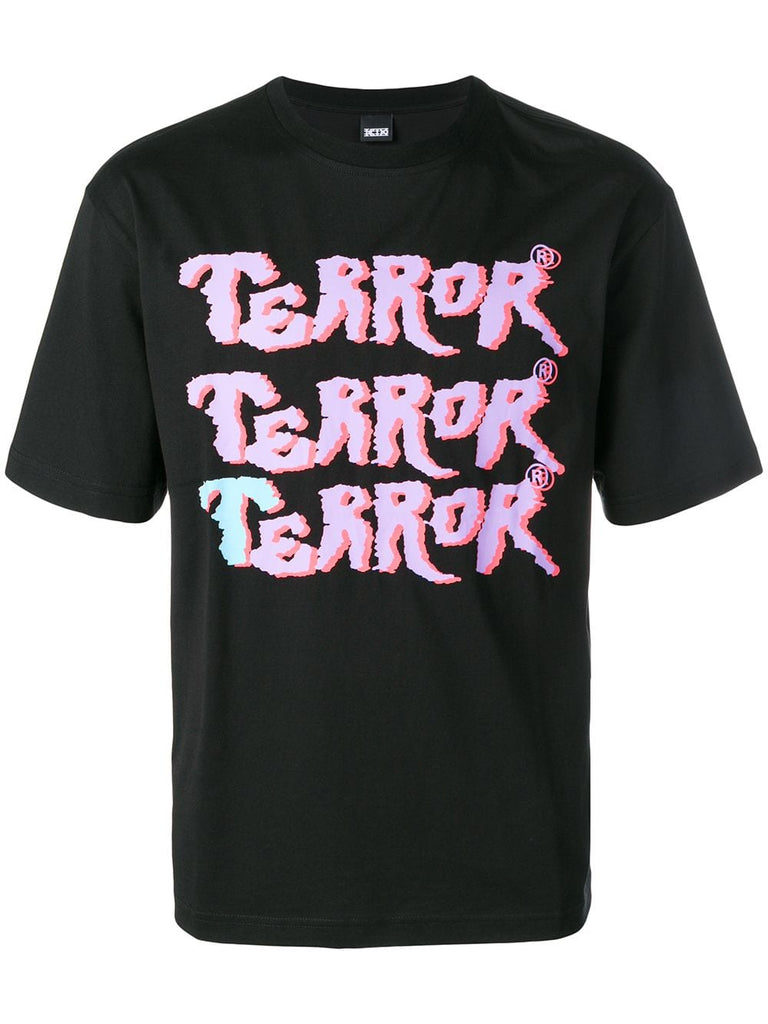 terror error printed T-shirt