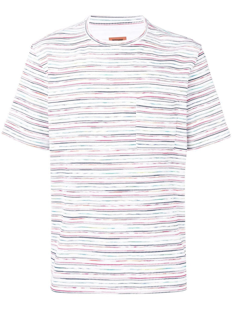 striped short-sleeve T-shirt