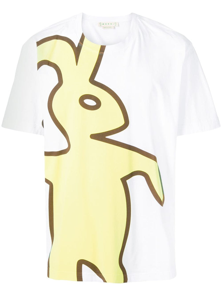 Dance Bunny print T-shirt