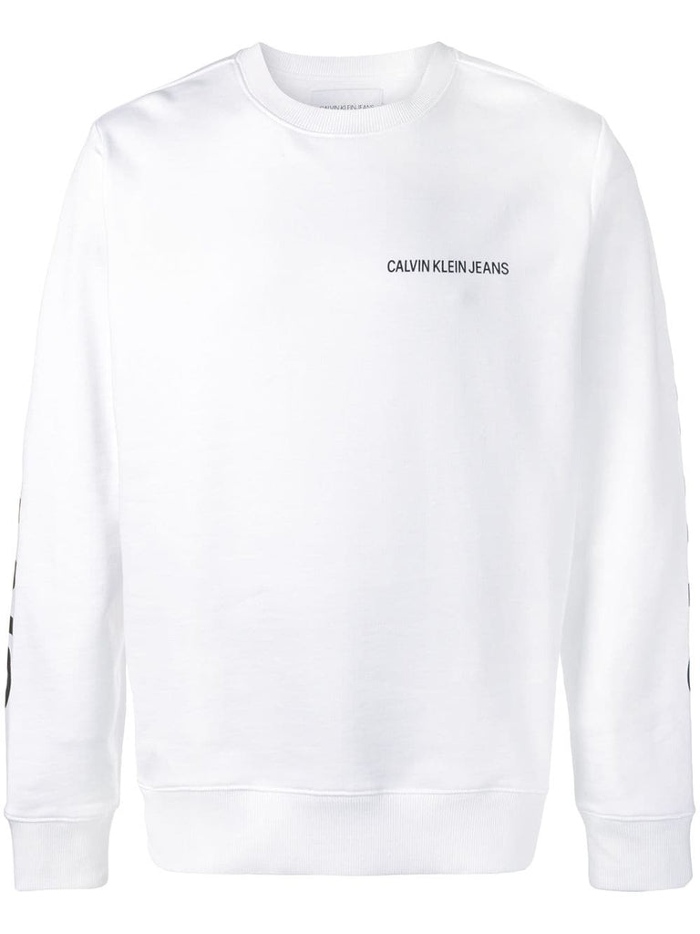 logo long-sleeve top