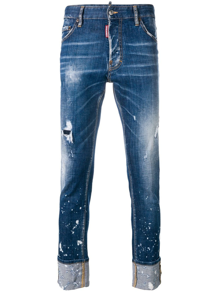 Sexy Twist distressed jeans