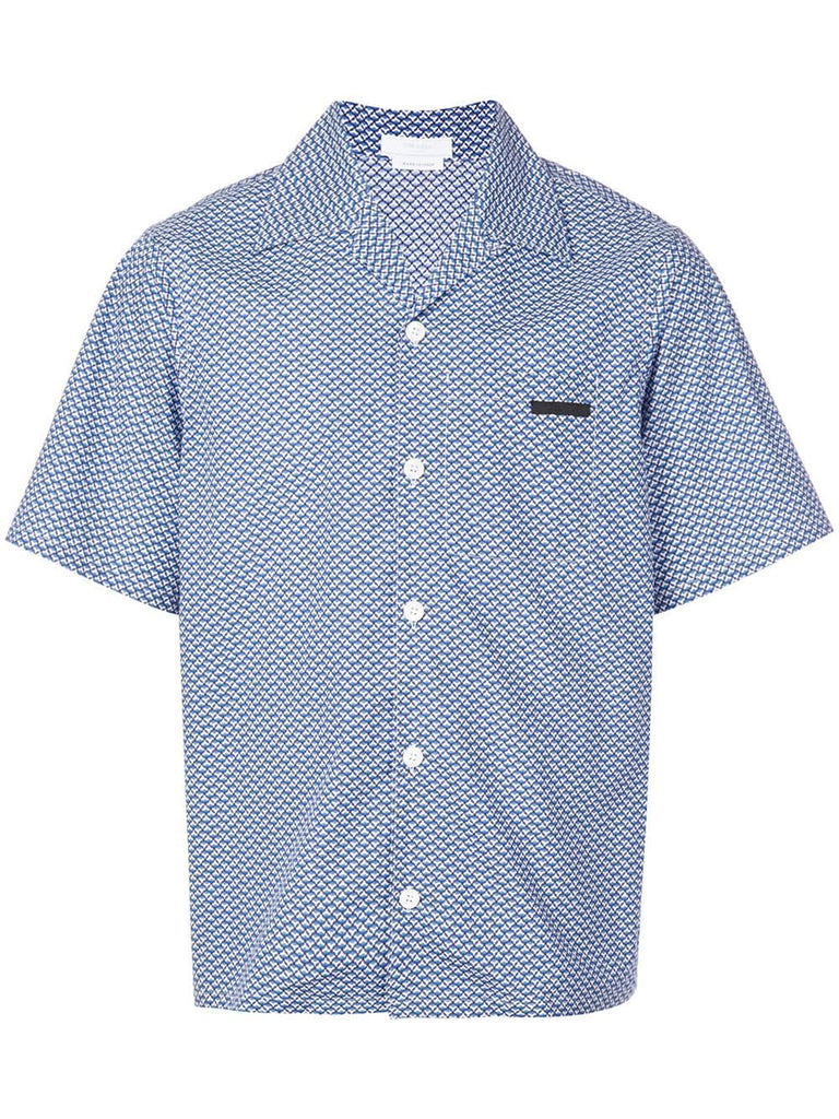 short-sleeve poplin shirt