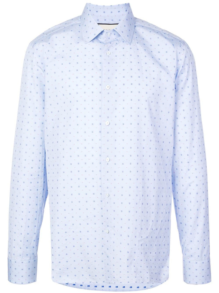 G dot fil coupé Oxford shirt