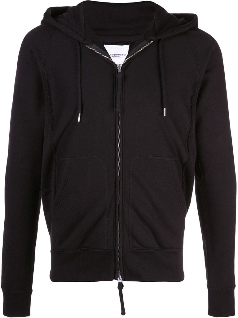 full-zipped hoodie