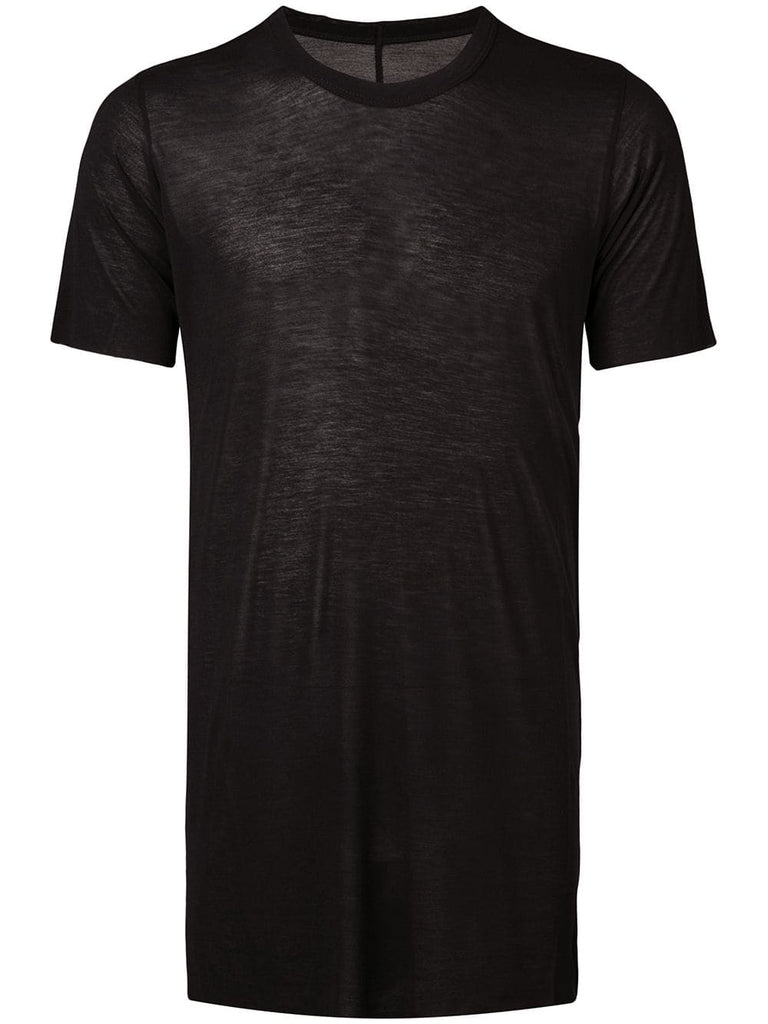 sheer crew T-shirt