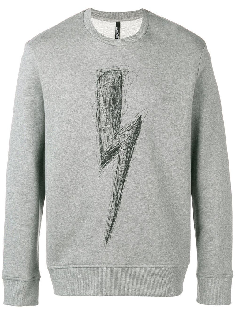 sketch logo sweatshirt