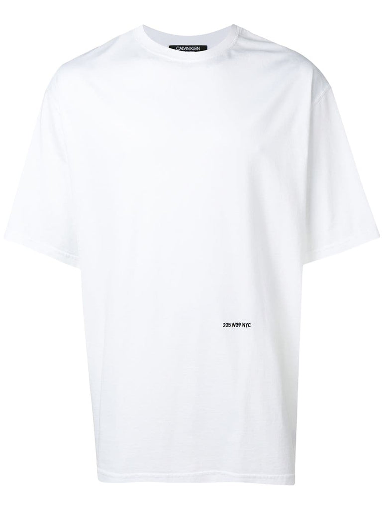 logo plain T-shirt