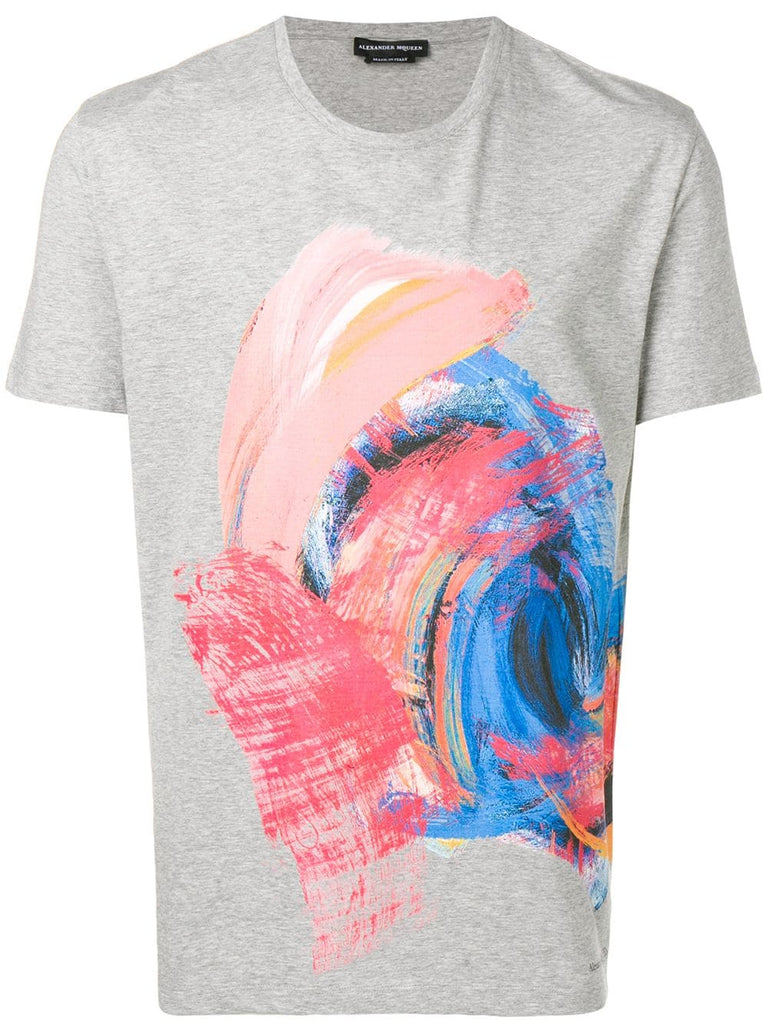 paint print T-shirt