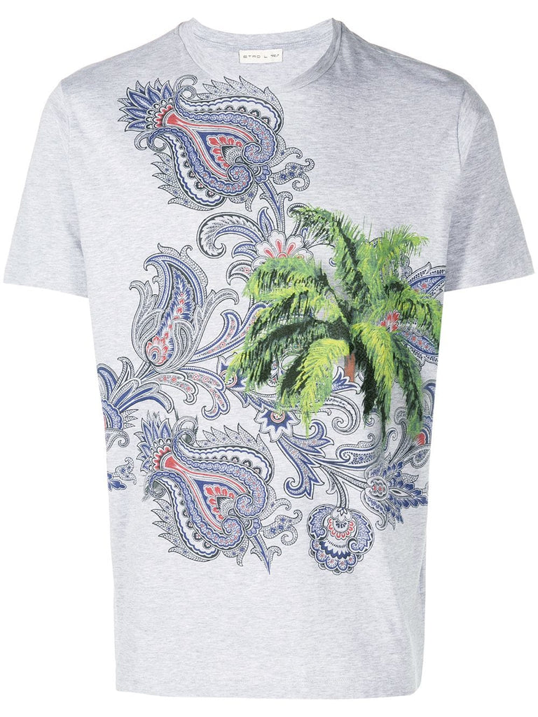 paisley print T-shirt