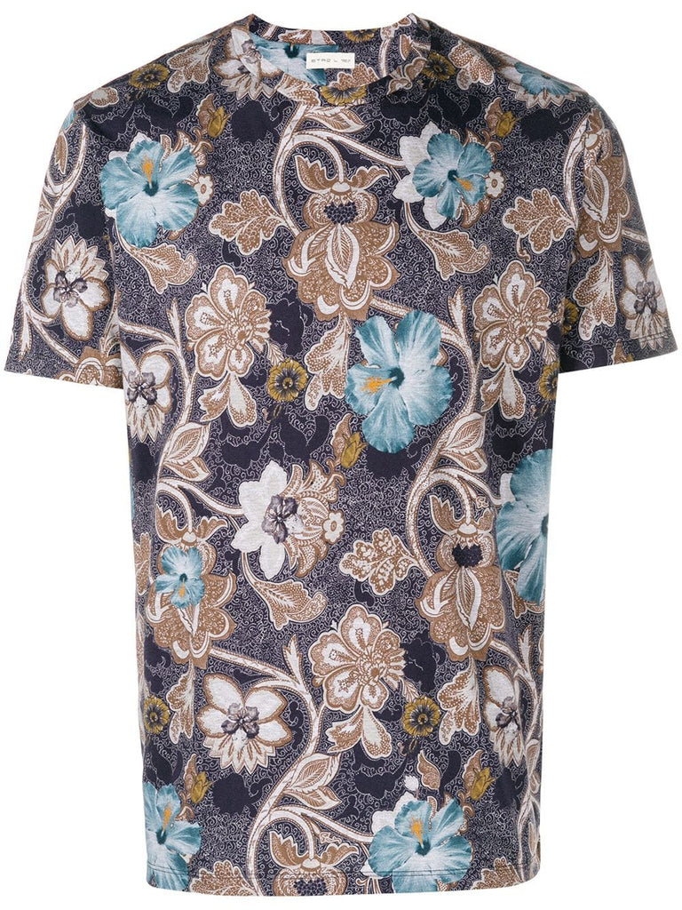 floral print T-shirt