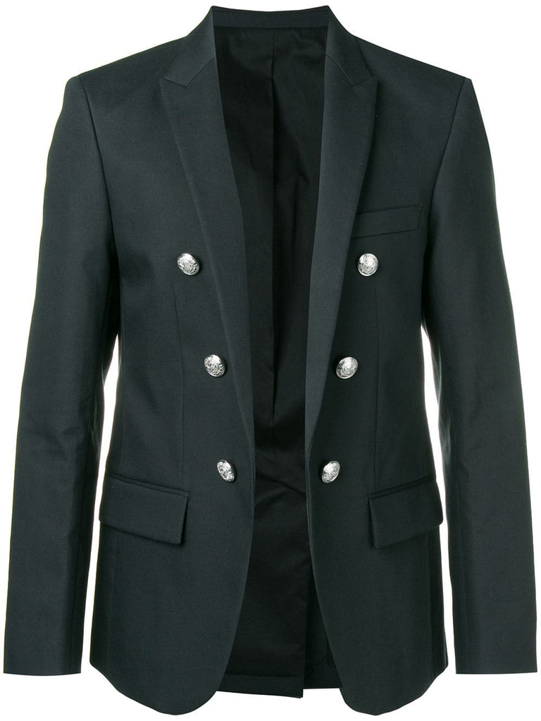 double button blazer