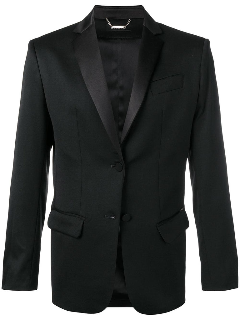 single-breasted blazer