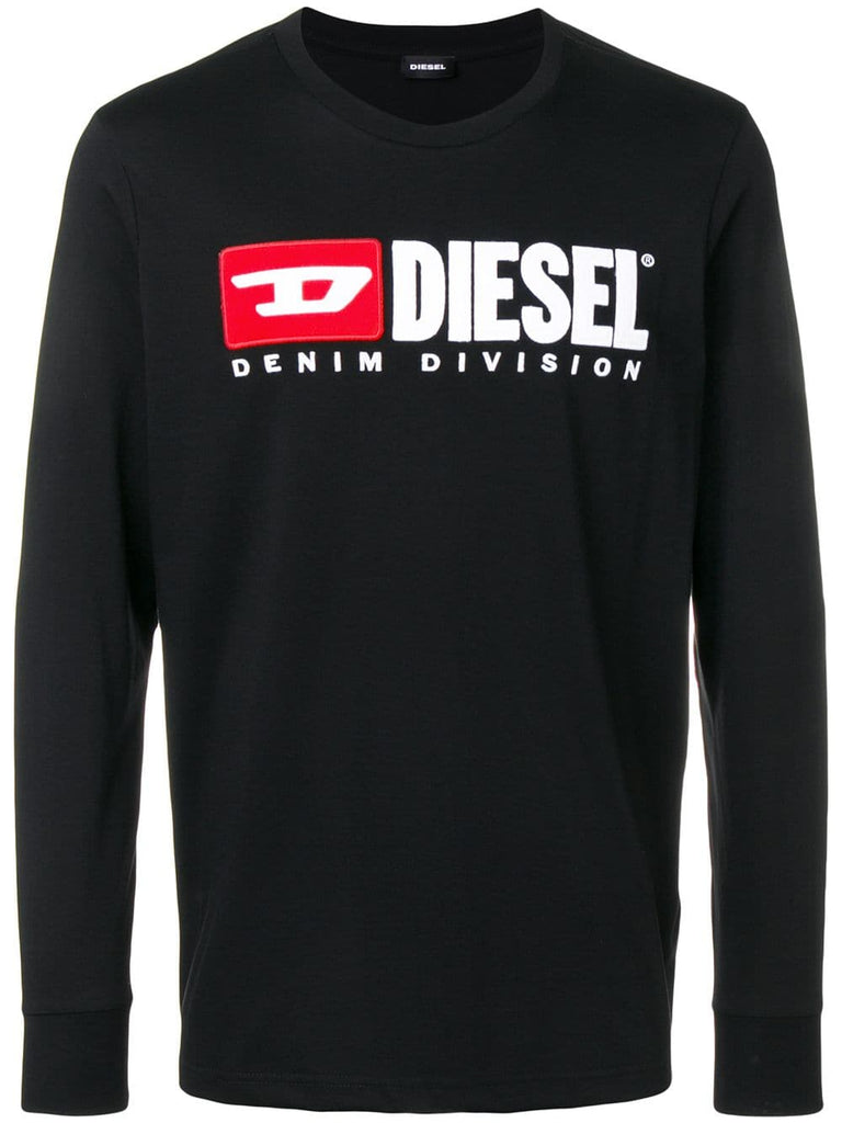 longsleeved logo T-shirt