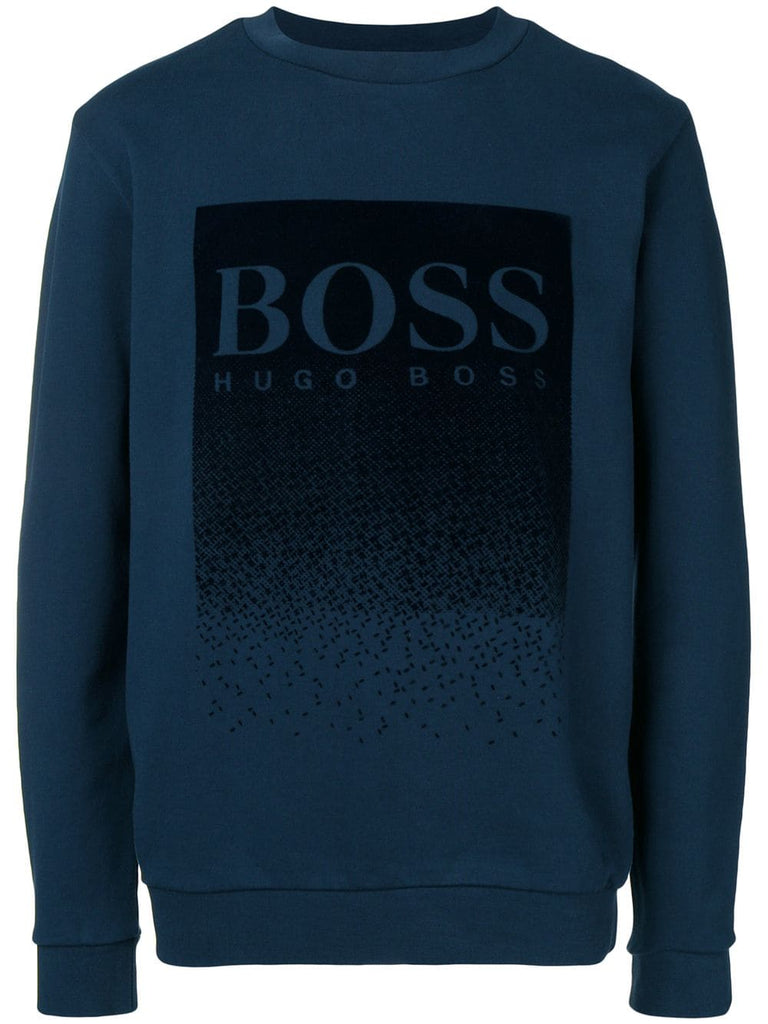 logo patch sweatshirt