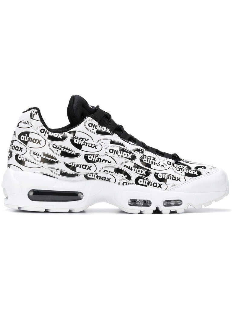 Nike Air Max 95 Premium all over logo trainers