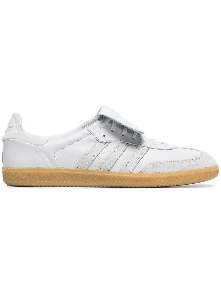 white samba recon leather sneakers