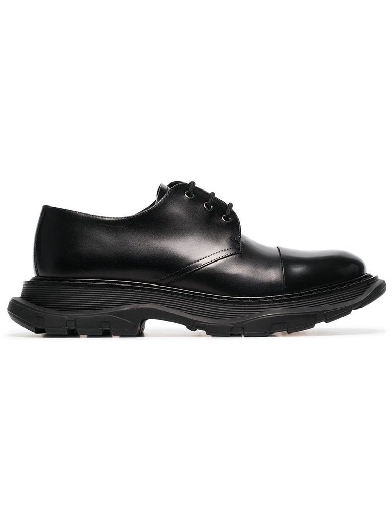 chunky derby shoes