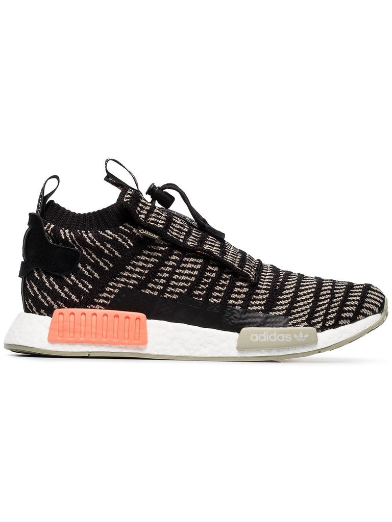 Black and Beige NMD TS1 primeknit GTX sneakers