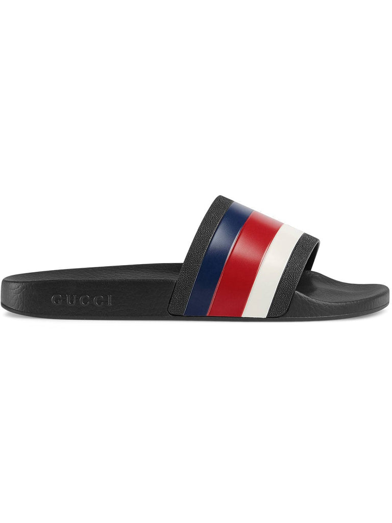 Rubber slide sandals