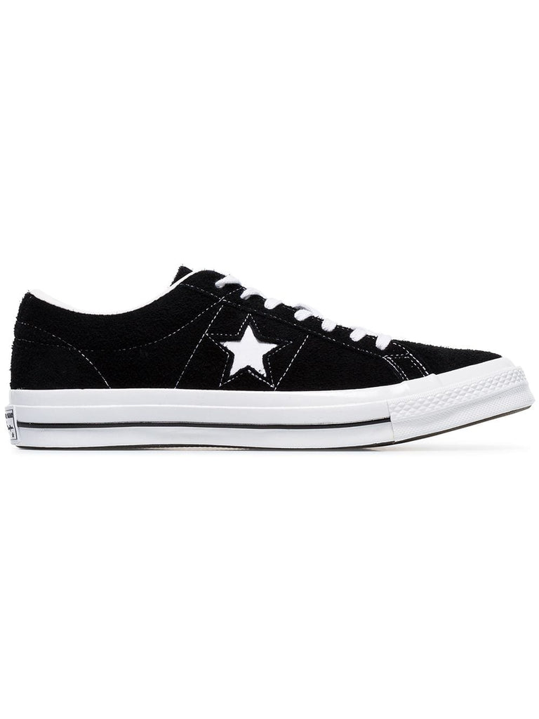 black One Star Ox suede sneakers