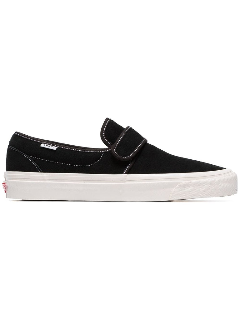 black Slip On 7 V DX suede sneakers