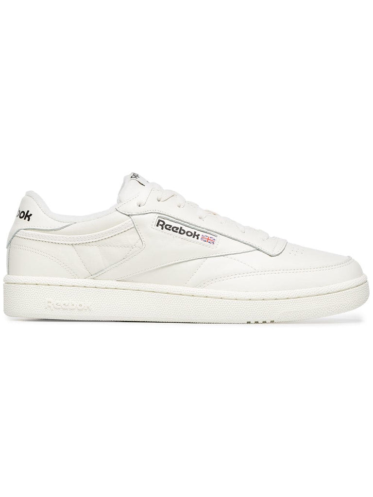 white Club C 85 leather low-top sneakers