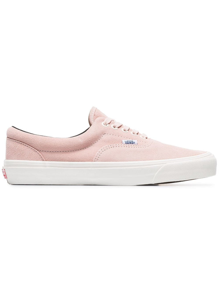 pink Vault cotton low top sneakers