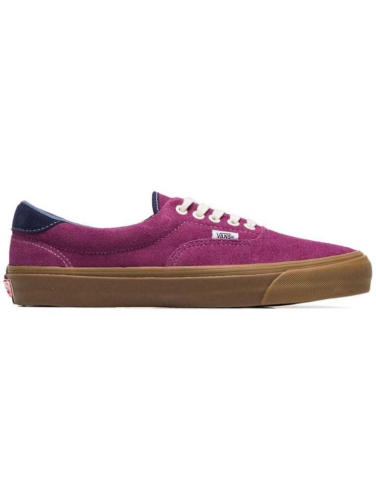 purple OG era 59 LX suede leather sneakers