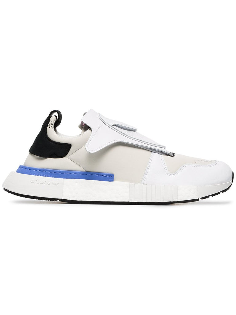 white futurepacer leather sneakers