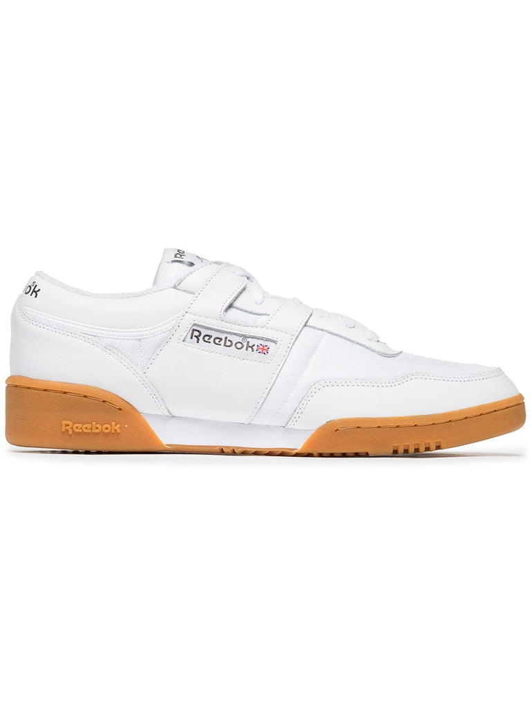 white workout 85 TXT leather sneakers