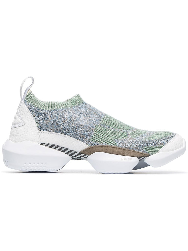 multicoloured opus 3D knitted sneakers