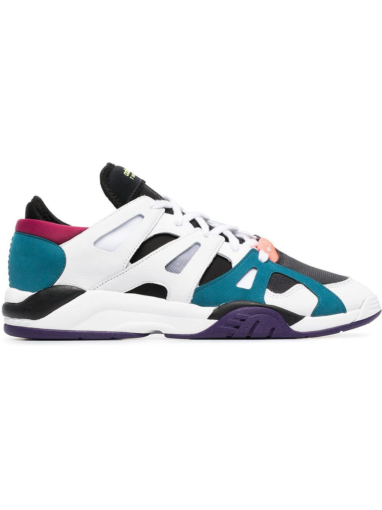 multicoloured dimension low top sneakers