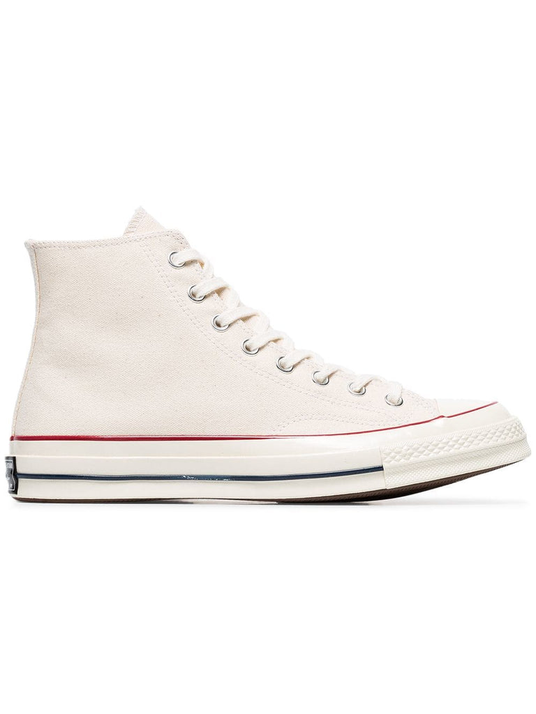 white Chuck Taylor All Stars 70 canvas high top sneakers