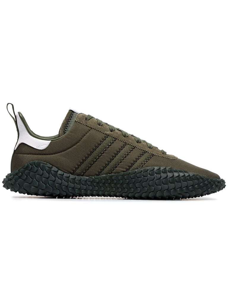 X CP Company green kamanda sneakers