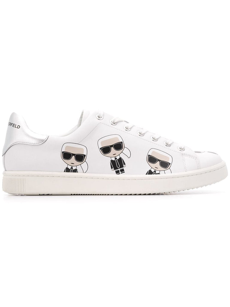 Kourt Multikonic Karl printed sneakers